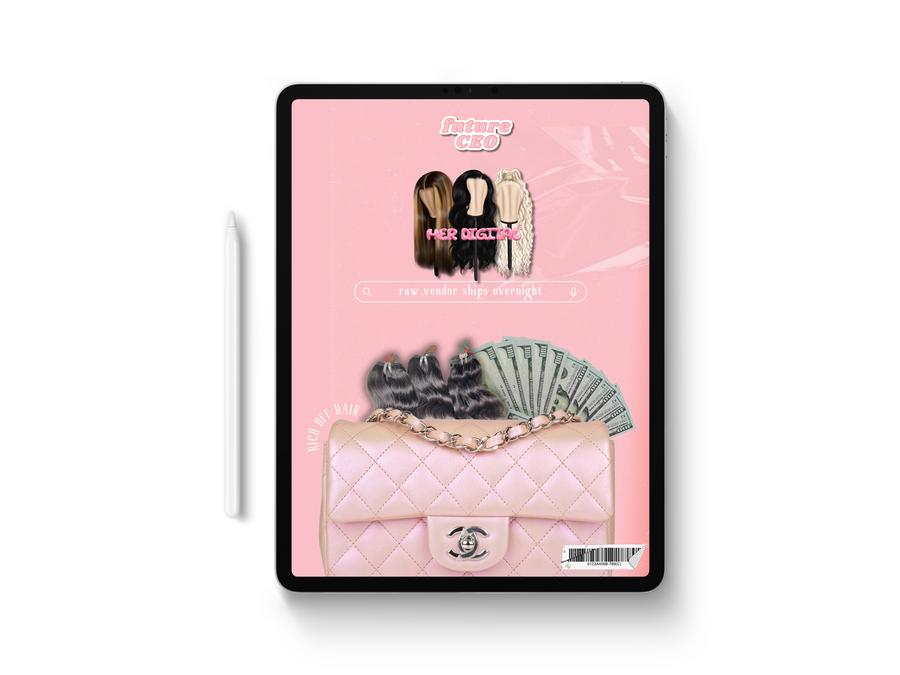 HER VENDOR CONNECT | START UP A HAIR BUSINESS 73 PAGE COURSE