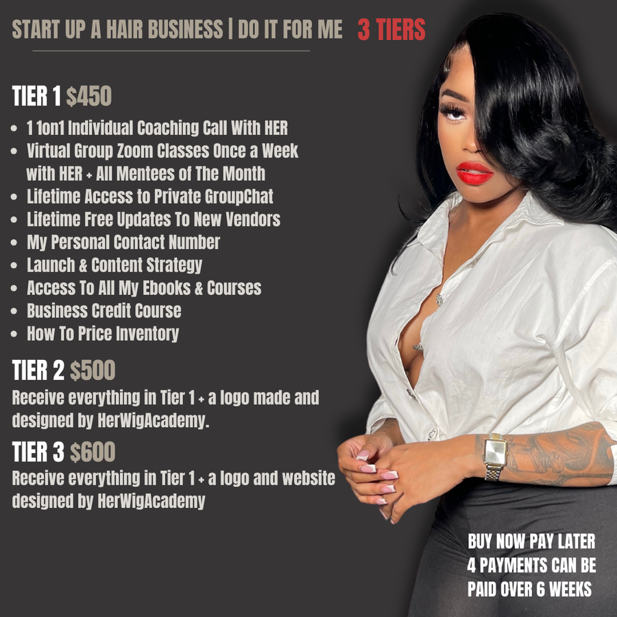 MENTORSHIP IS CLOSED | Start Up a Hair Business For Me Edition